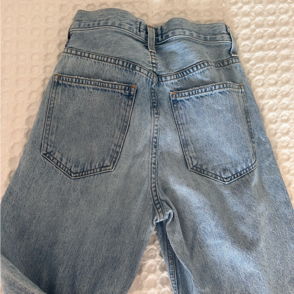Agolde Classic Light Blue Jeans Size 22 (more like Size 25) - Picture 12 of 16